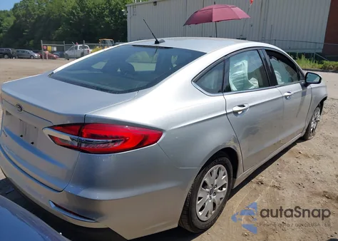 2019 Ford Fusion S from USA, damaged, VIN 3FA6P0G71KR227733